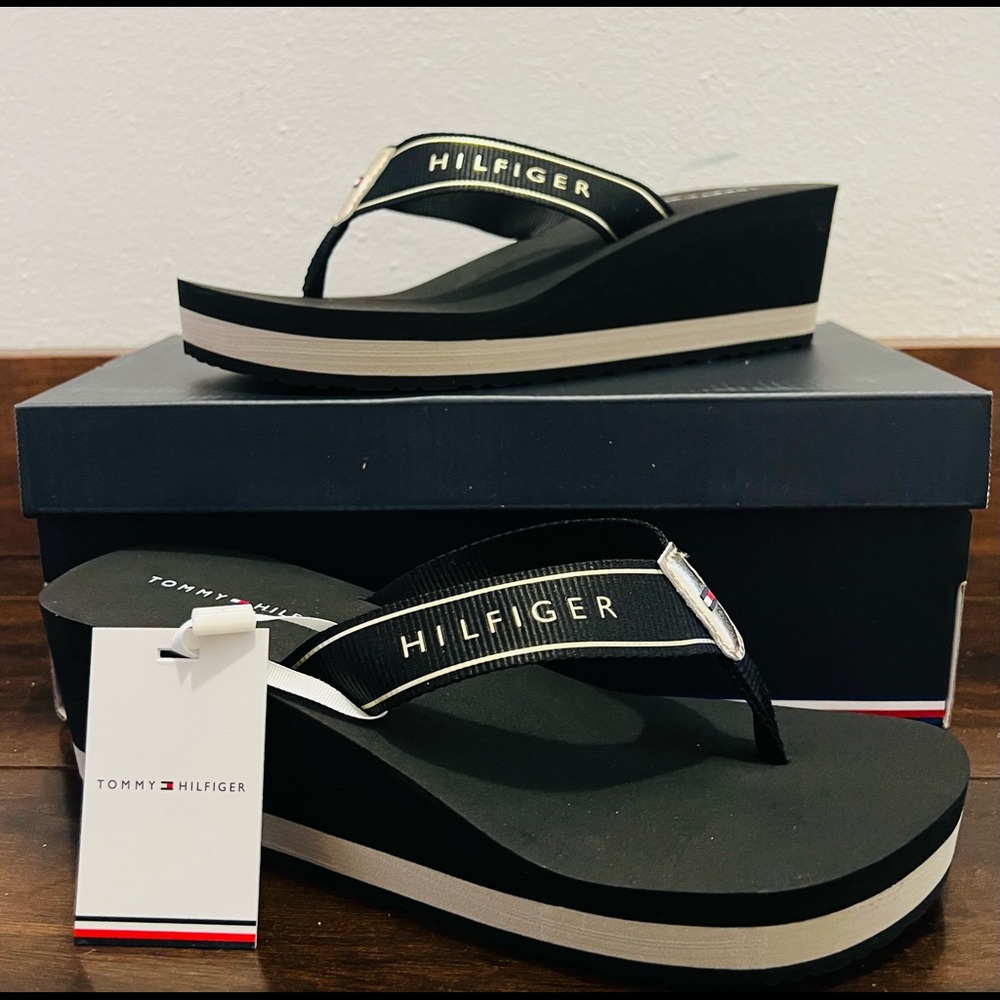 Tommy Hilfiger wedge sandals